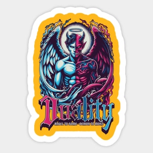 Duality Sticker